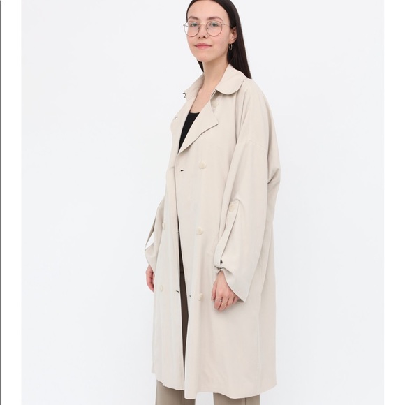 Aritzia Babaton 1-01 Sembrano Silk Trench - Picture 7 of 8